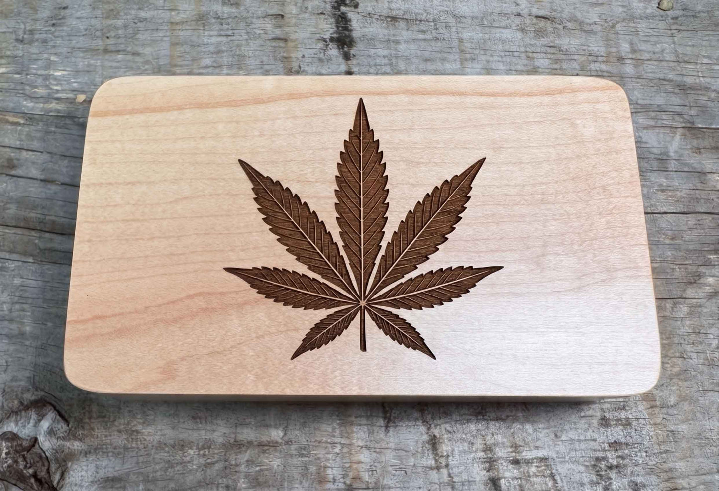 The Maple Buds Custom Hardwood Stash Box
