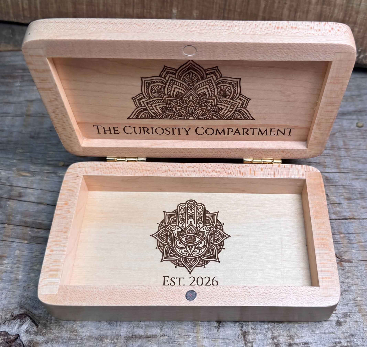 The Maple Buds Custom Hardwood Stash Box