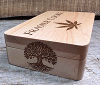 The Maple Buds Custom Hardwood Stash Box