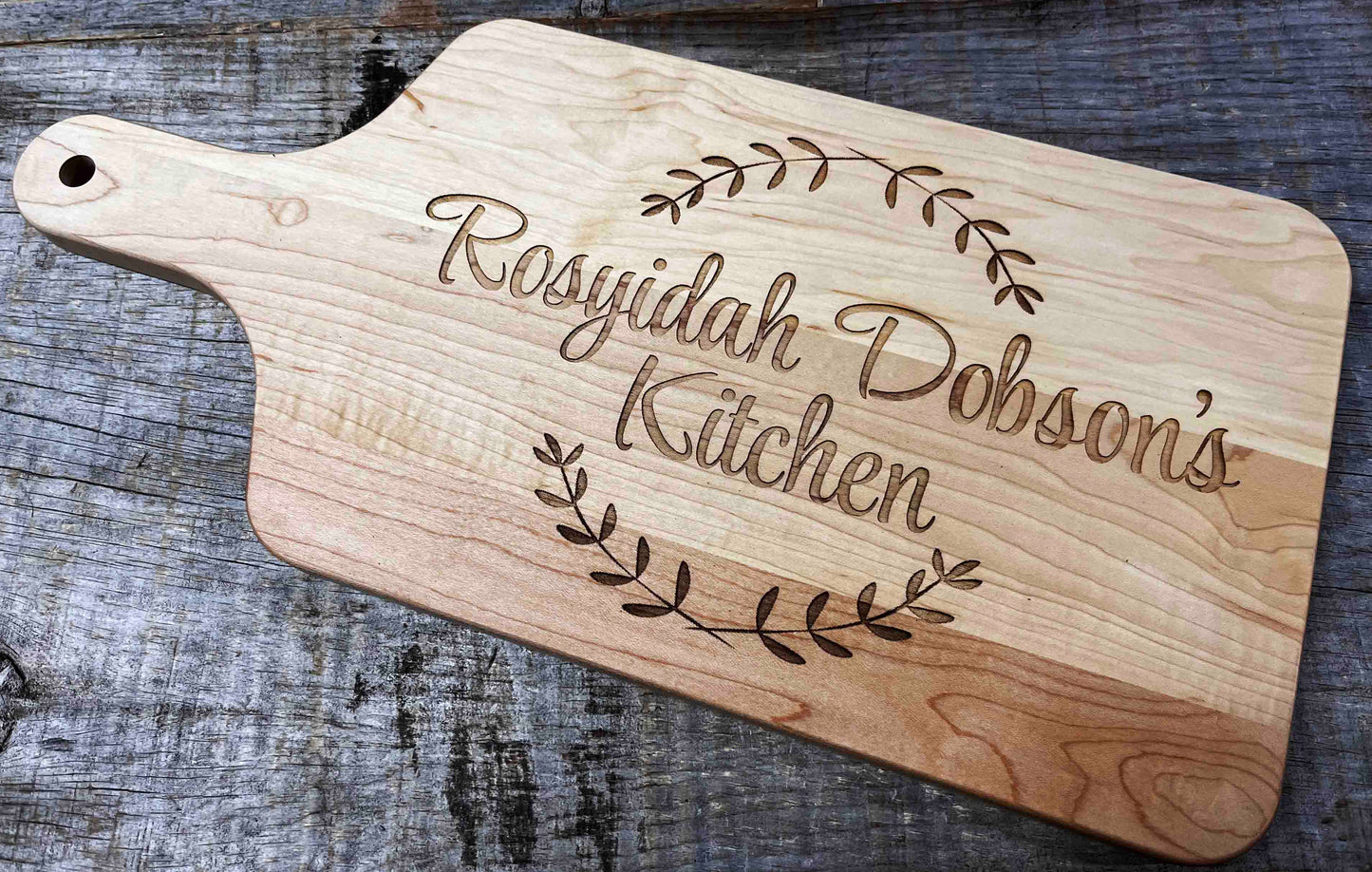 Solid Wood Cheese Board - Your Custom Design