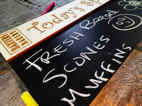 Chalk Boards Laser Cut And Engraved Memories Made Custom
