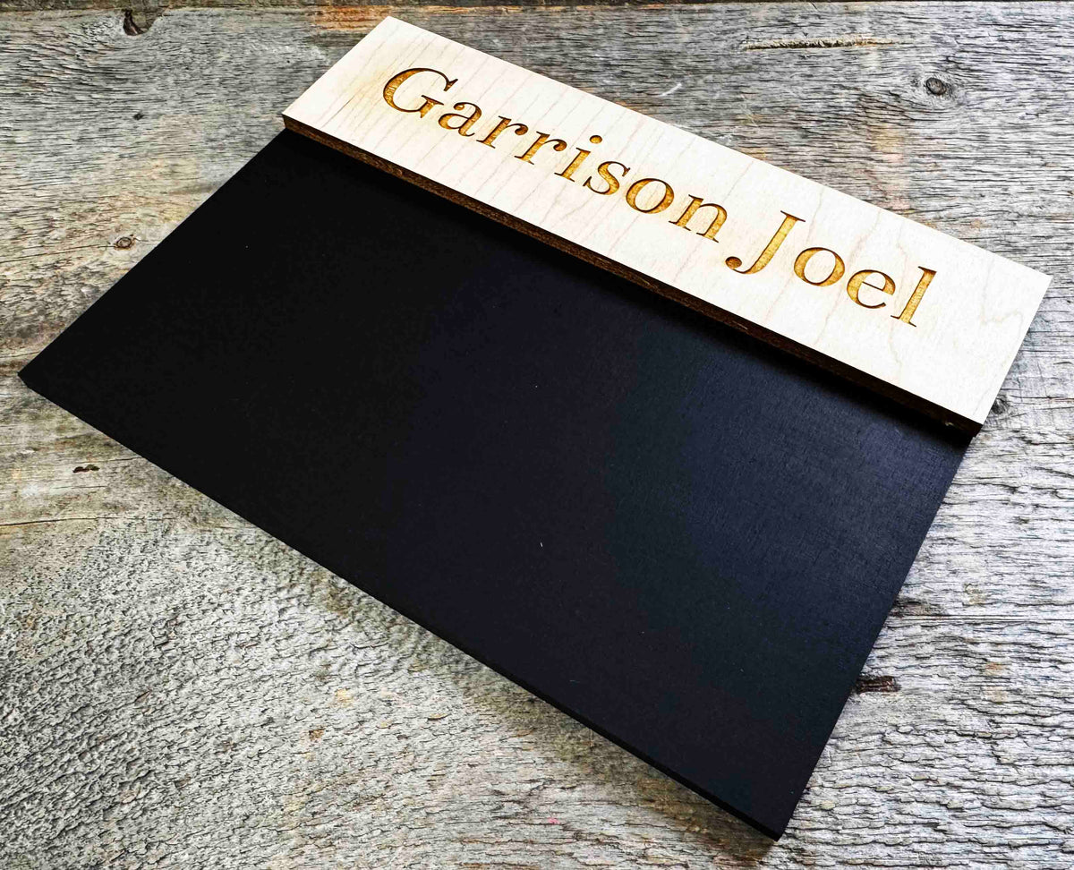 Chalk Boards Laser Cut And Engraved Memories Made Custom