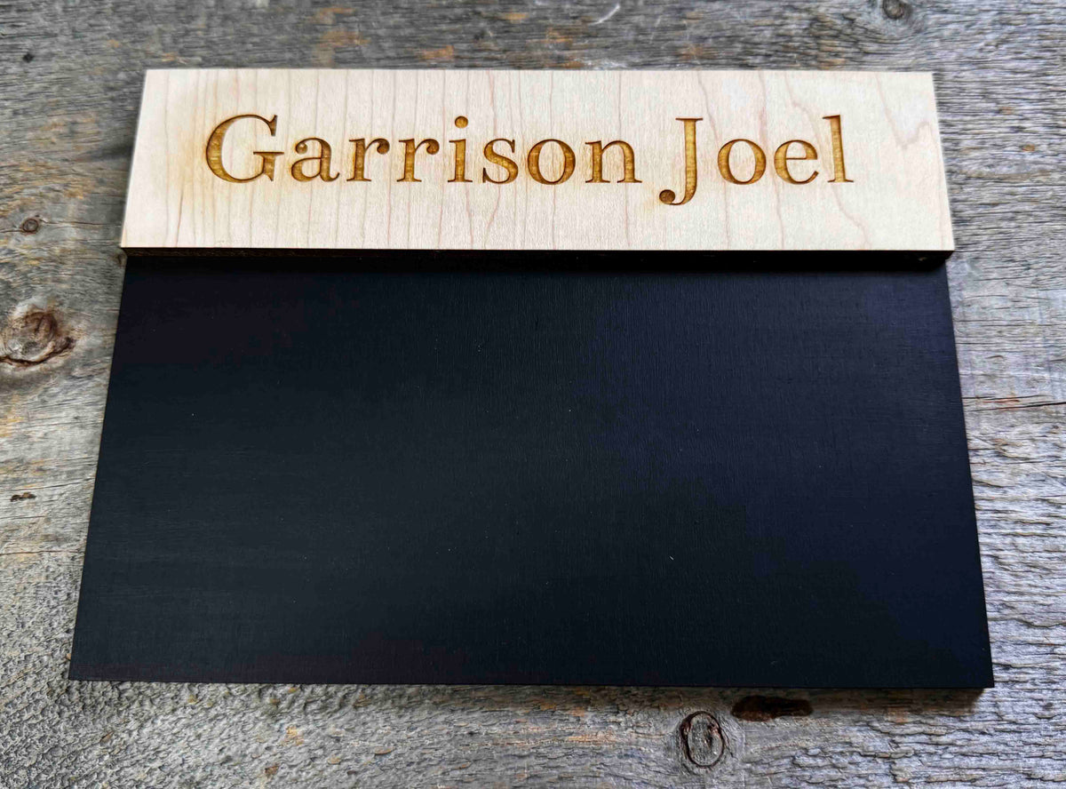 Chalk Boards Laser Cut And Engraved Memories Made Custom