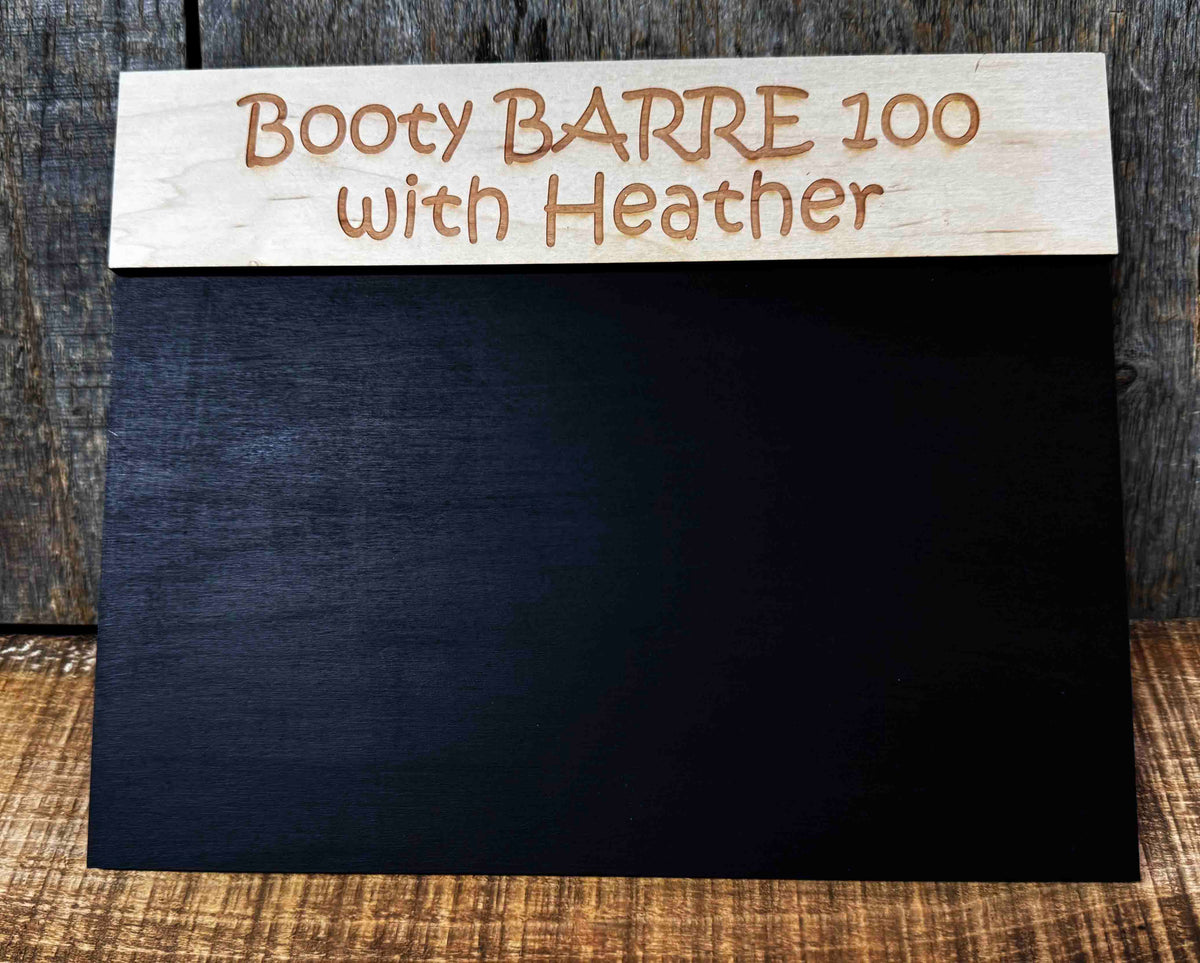 Chalk Boards Laser Cut And Engraved Memories Made Custom