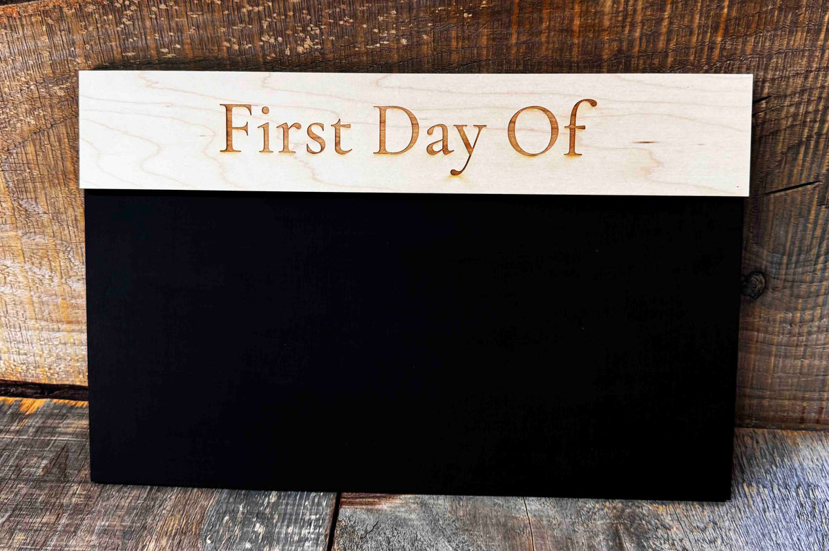 Chalk Boards Laser Cut And Engraved Memories Made Custom