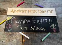 Chalk Boards Laser Cut And Engraved Memories Made Custom