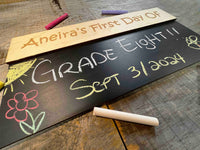 Chalk Boards Laser Cut And Engraved Memories Made Custom