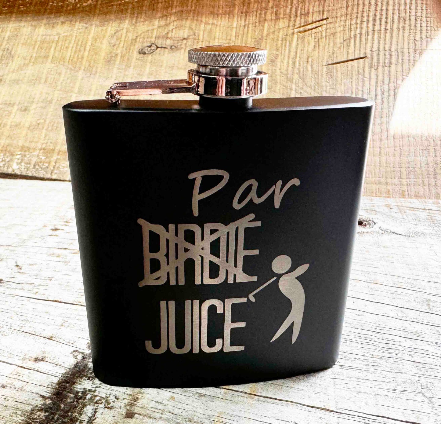 Personalized 6oz Stainless Steel Flask | Custom Engraved Groomsmen Gift