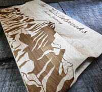 Custom Solid Maple Cutting Board Design 40 Memories Made Custom