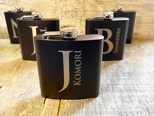 Custom Engraved Flasks Design 8