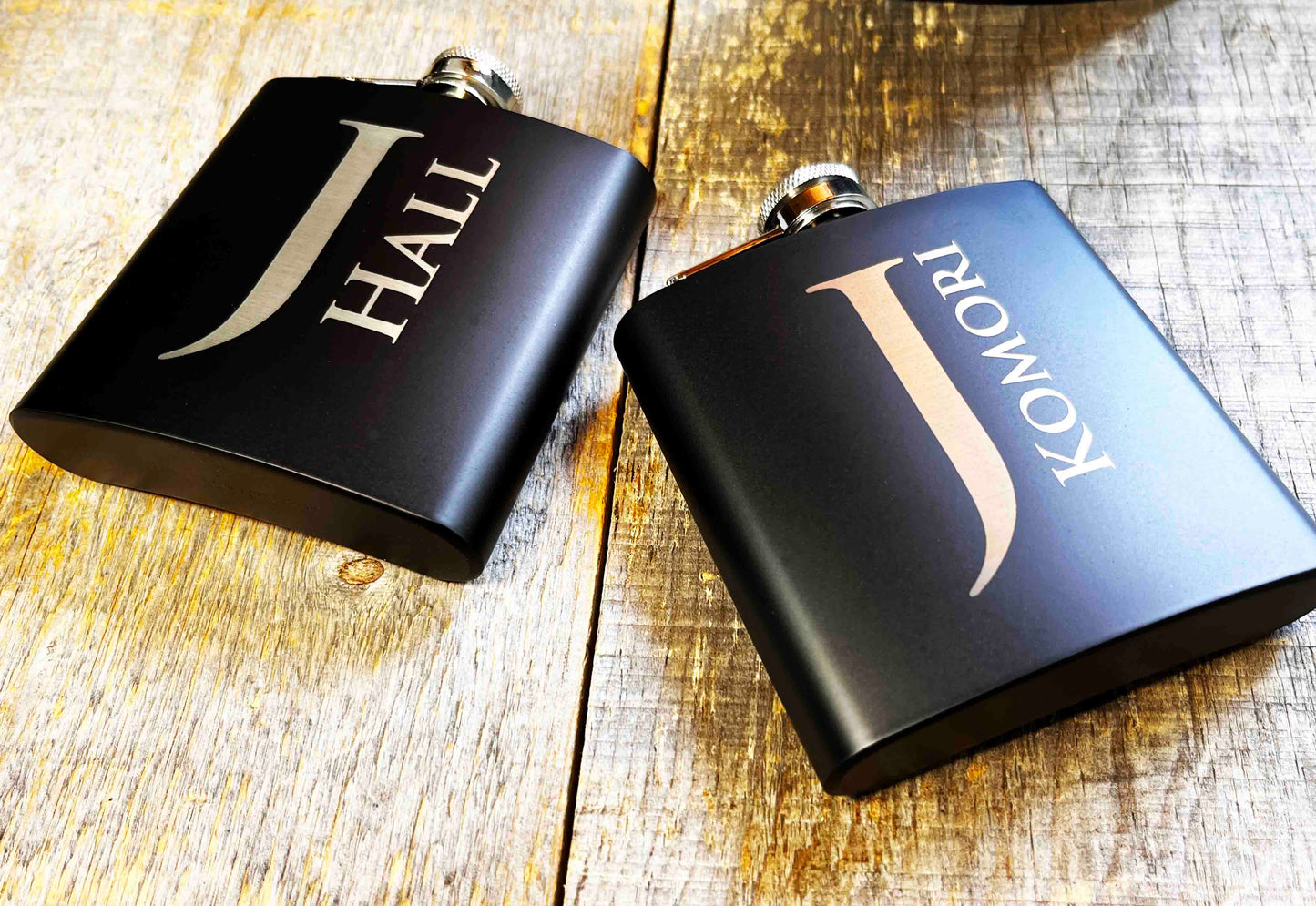 Groomsman Box/Flask Giftsets - Design 10