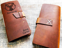 Hunting Log Premium Leather Engraved Memories Made Custom
