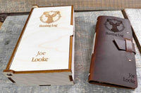Hunting Log Premium Leather Engraved Memories Made Custom
