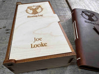 Hunting Log Premium Leather Engraved Memories Made Custom
