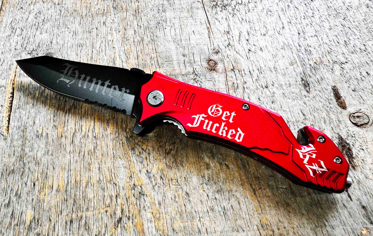 Folding Rescue Knife Memories Made Custom