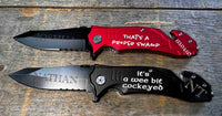 Folding Rescue Knife Memories Made Custom