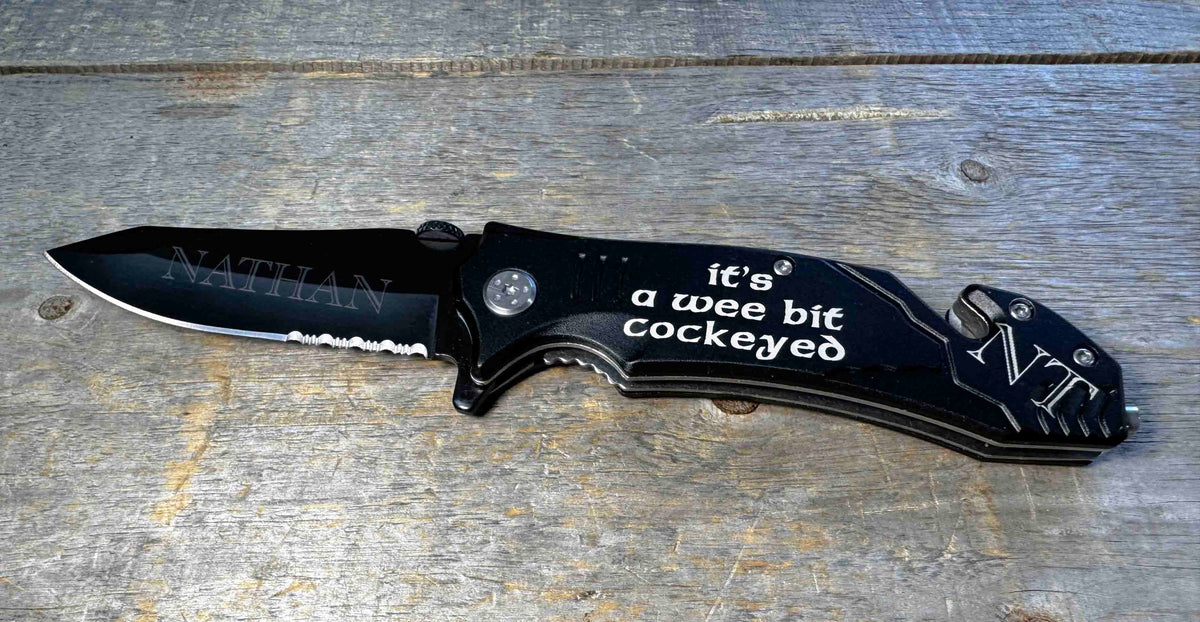 Folding Rescue Knife Memories Made Custom