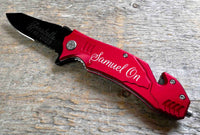 Folding Rescue Knife Memories Made Custom