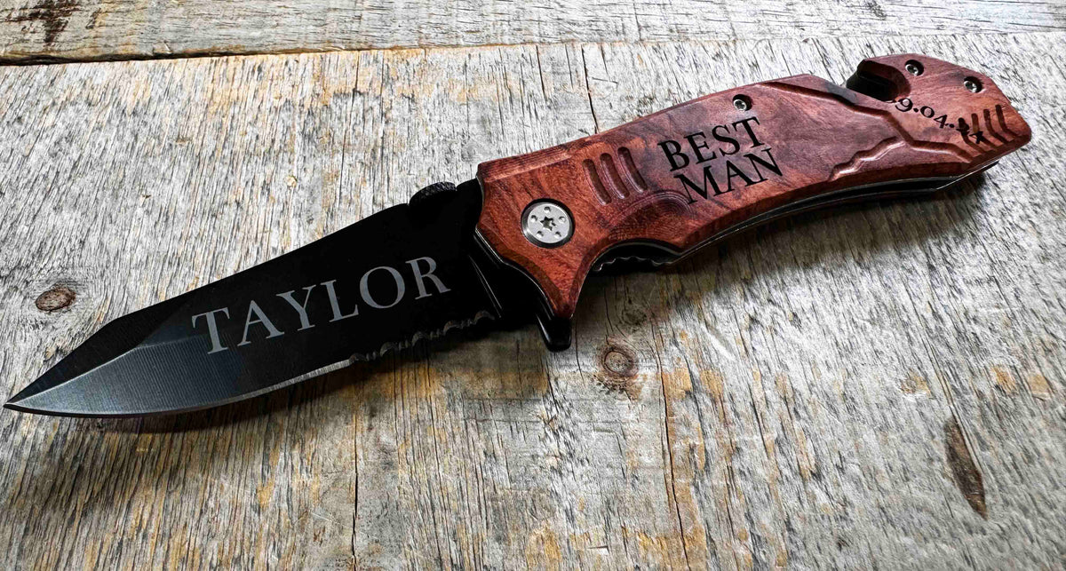 Folding Rescue Knife Memories Made Custom