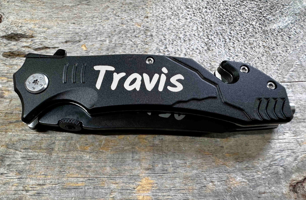 Folding Rescue Knife Memories Made Custom