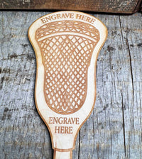 Mini Lacrosse Sticks - Laser Cut - Multiple Lengths Memories Made Custom