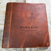 Binder Premium Leather Engraved Memories Made Custom