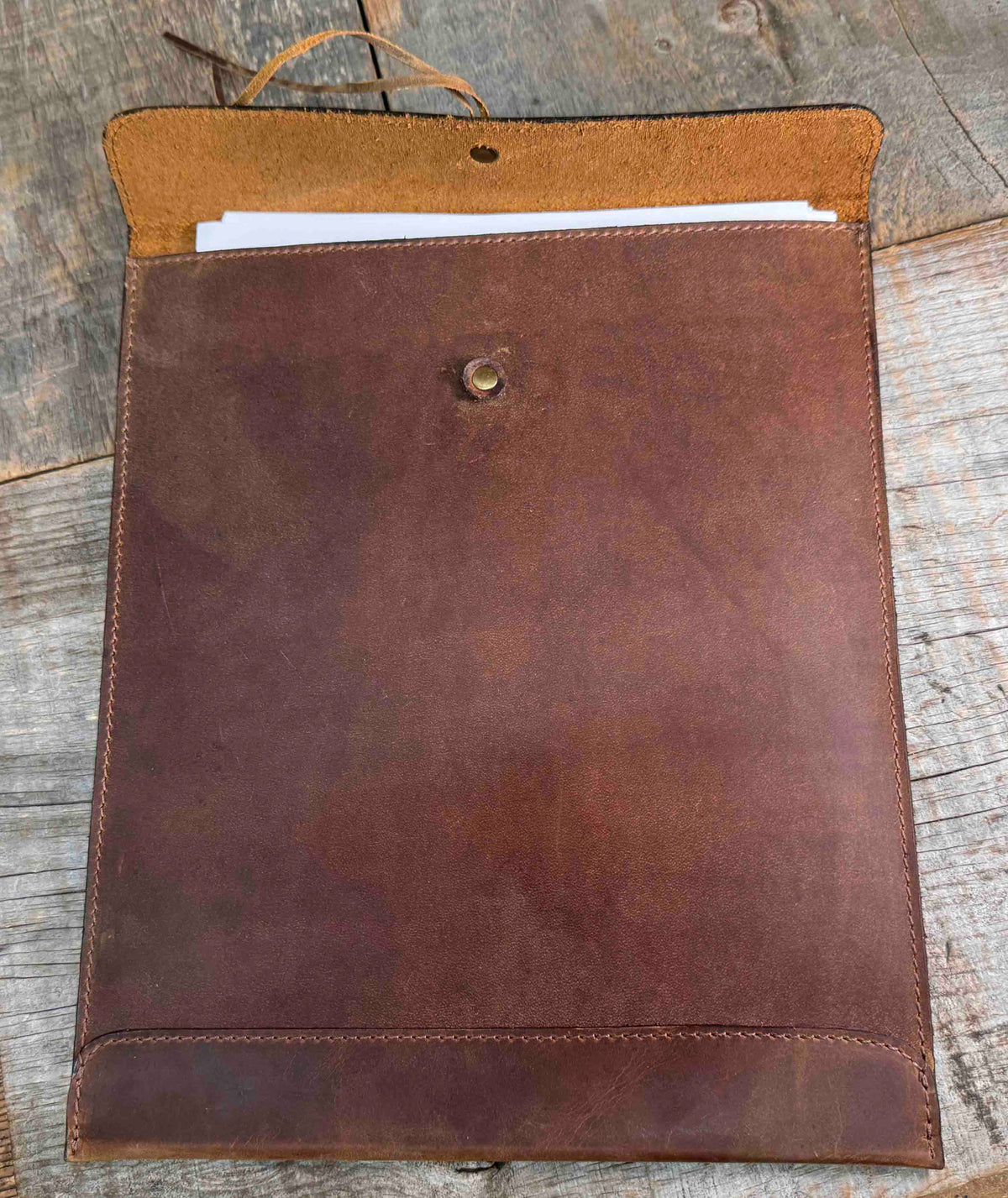 Leather File Folders | Full Grain A4 Document Holders Memories Made Custom