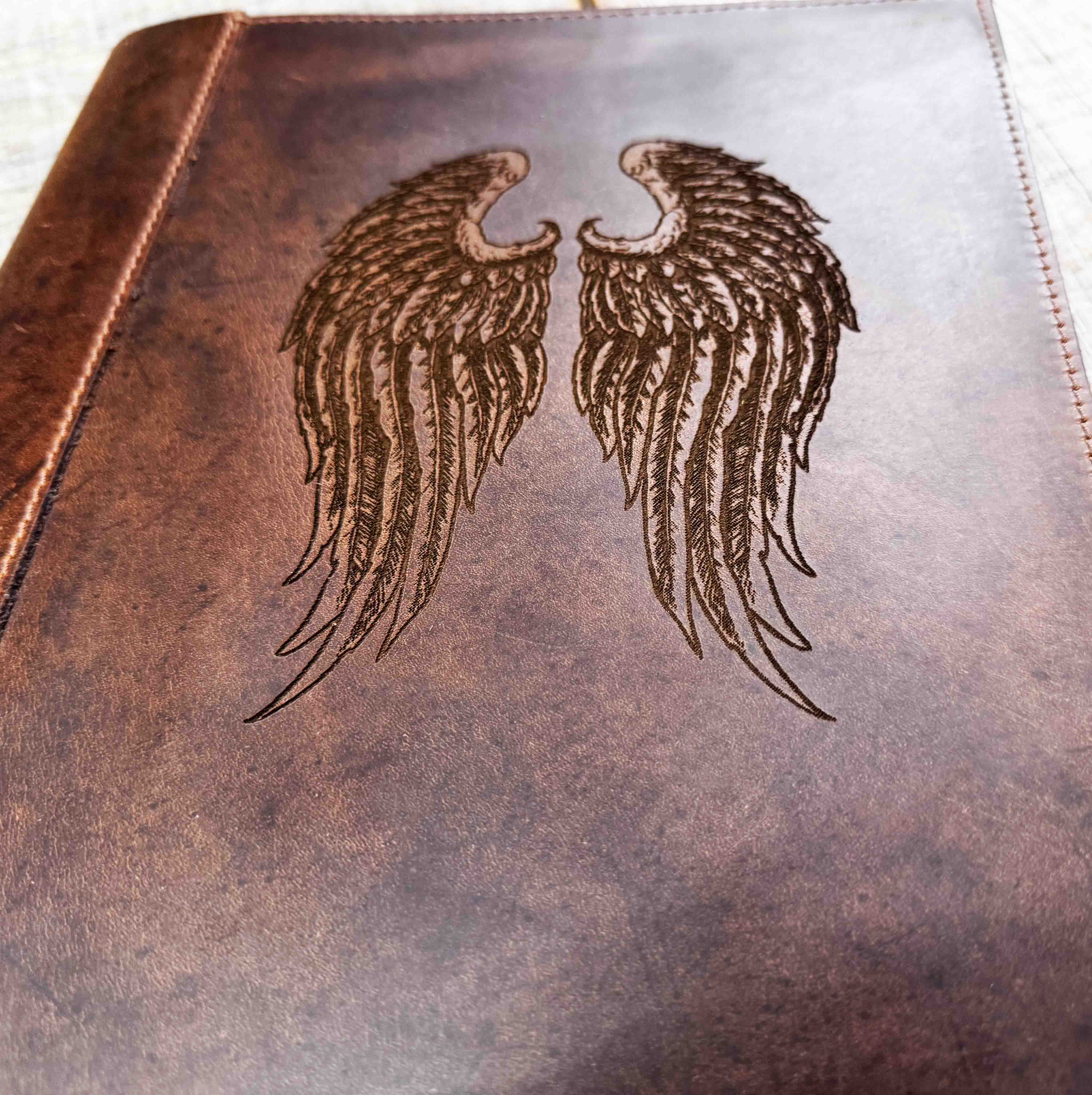 Sketchbook Premium Leather Engraved