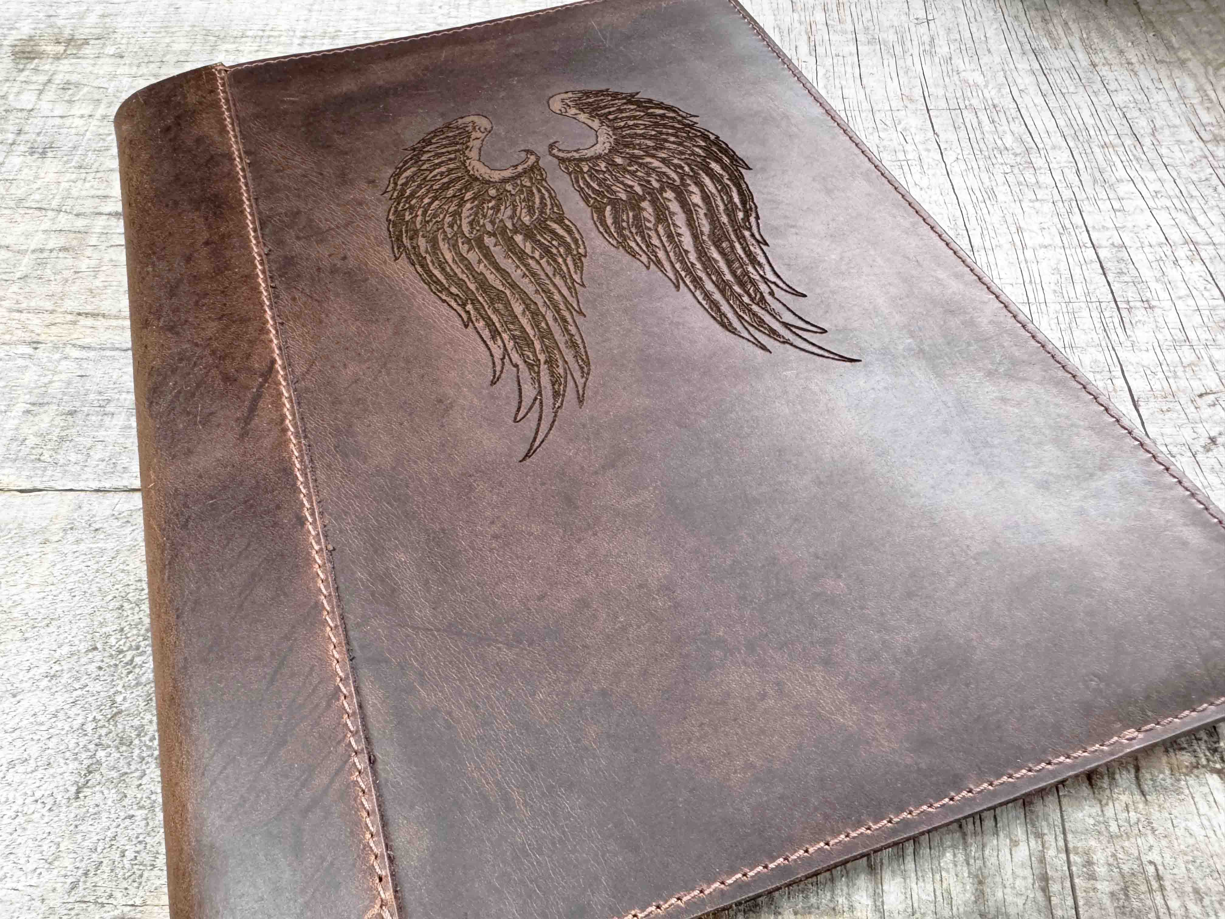 Sketchbook Premium Leather Engraved