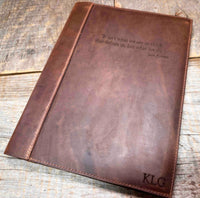 Sketchbook Premium Leather Engraved Memories Made Custom
