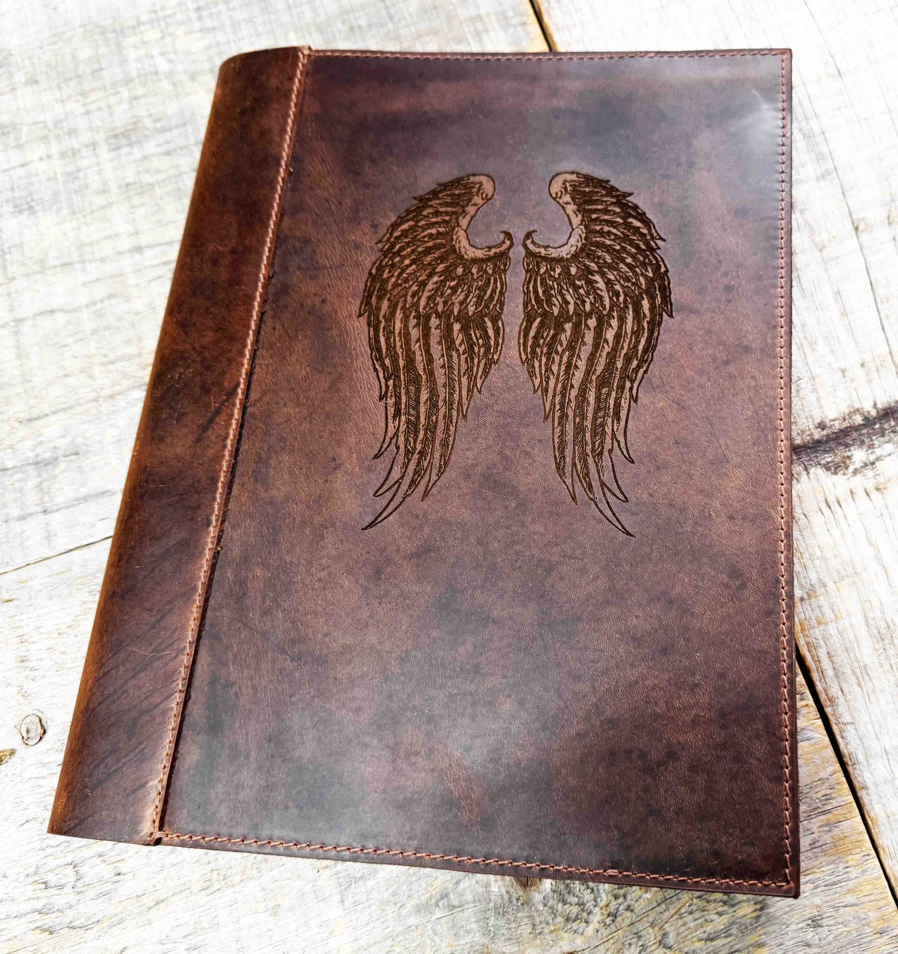 Sketchbook Premium Leather Engraved