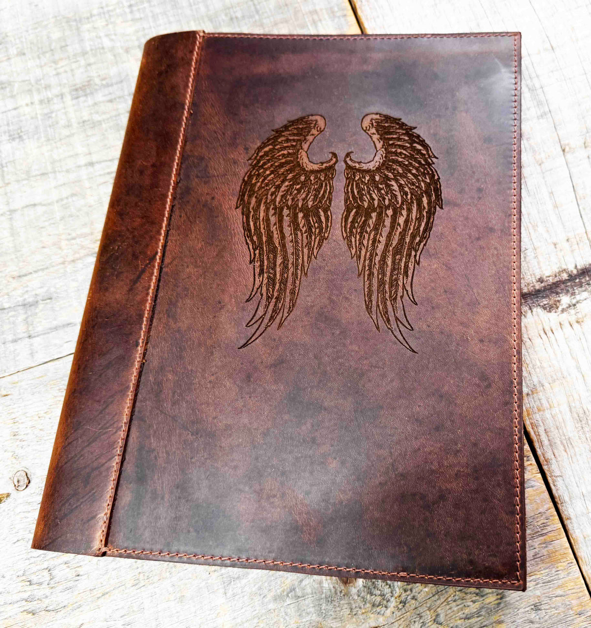 Sketchbook Premium Leather Engraved Memories Made Custom