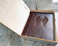 Sketchbook Premium Leather Engraved Memories Made Custom