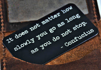 Aluminum Wallet Cards Memories Made Custom
