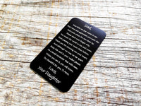 Aluminum Wallet Cards Memories Made Custom