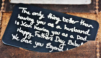 Aluminum Wallet Cards Memories Made Custom