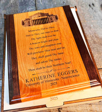 Wooden Plaque - Custom Engraved Memories Made Custom
