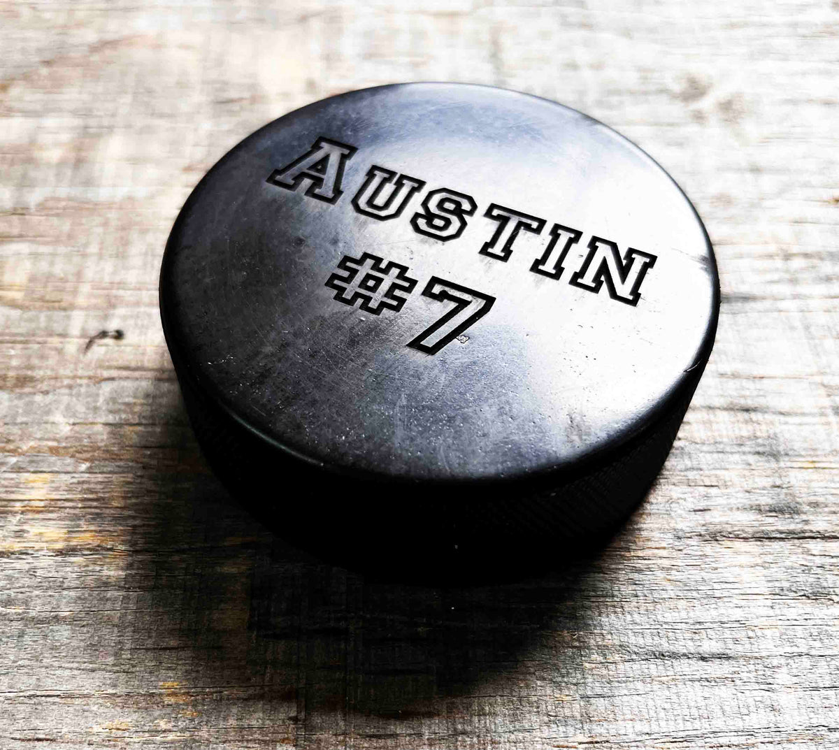 Custom Hockey Puck Memories Made Custom