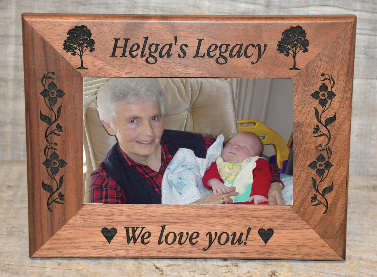 Walnut Picture Frames Memories Made Custom