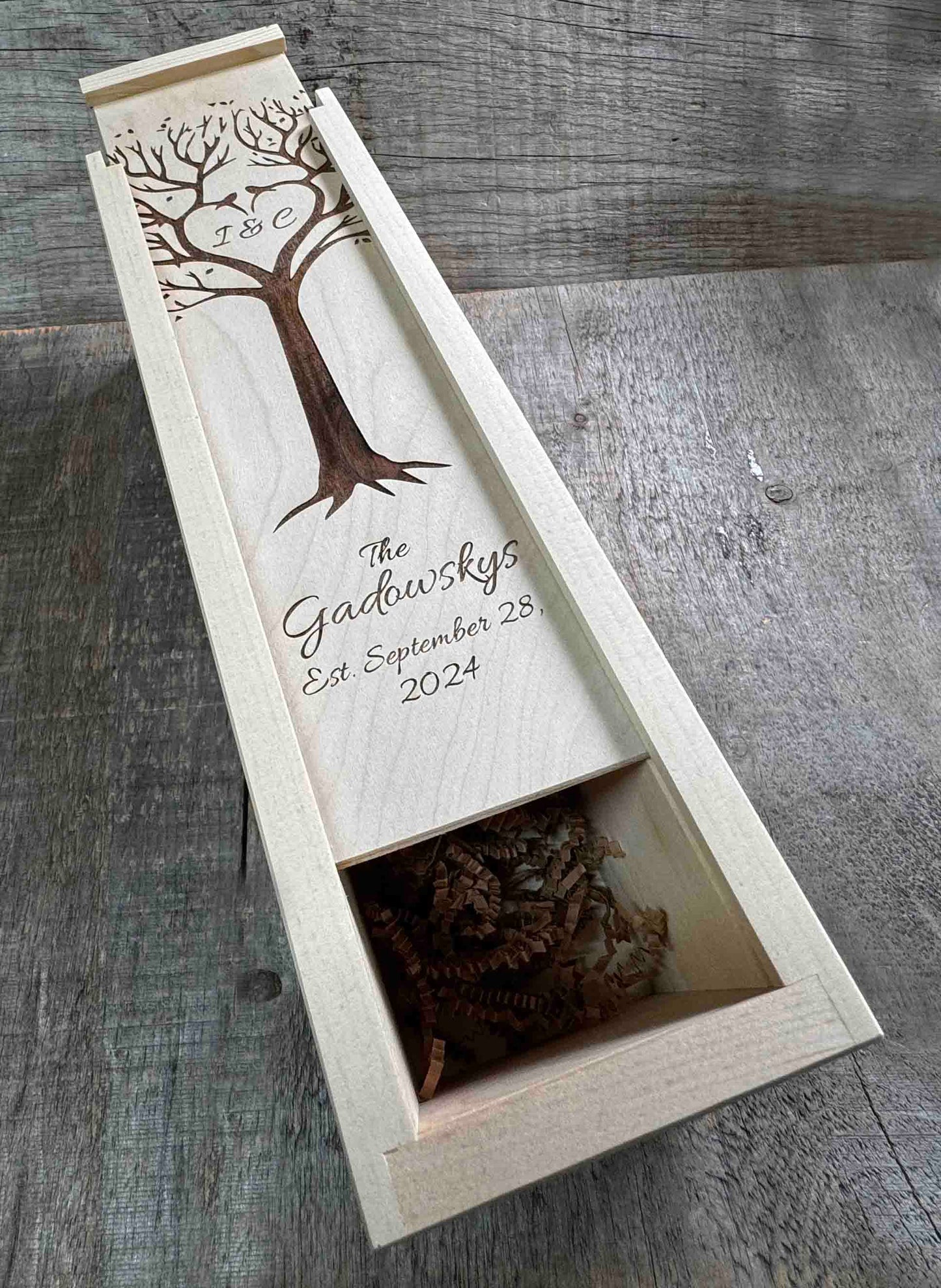 Wooden Wine Boxes - Design 6