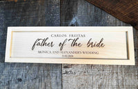 Custom Engraved Pine Wine Boxes - Design 40 Memories Made Custom