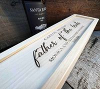Custom Engraved Pine Wine Boxes - Design 40 Memories Made Custom