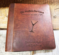 Binder Premium Leather Engraved Memories Made Custom