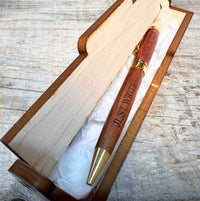 Refillable Journal / Premium Leather / Custom Engraved Memories Made Custom