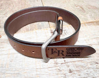 The Legacy Leather Belt Memories Made Custom