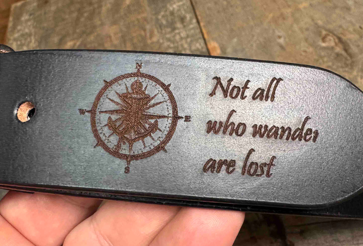 The Legacy Leather Belt Memories Made Custom