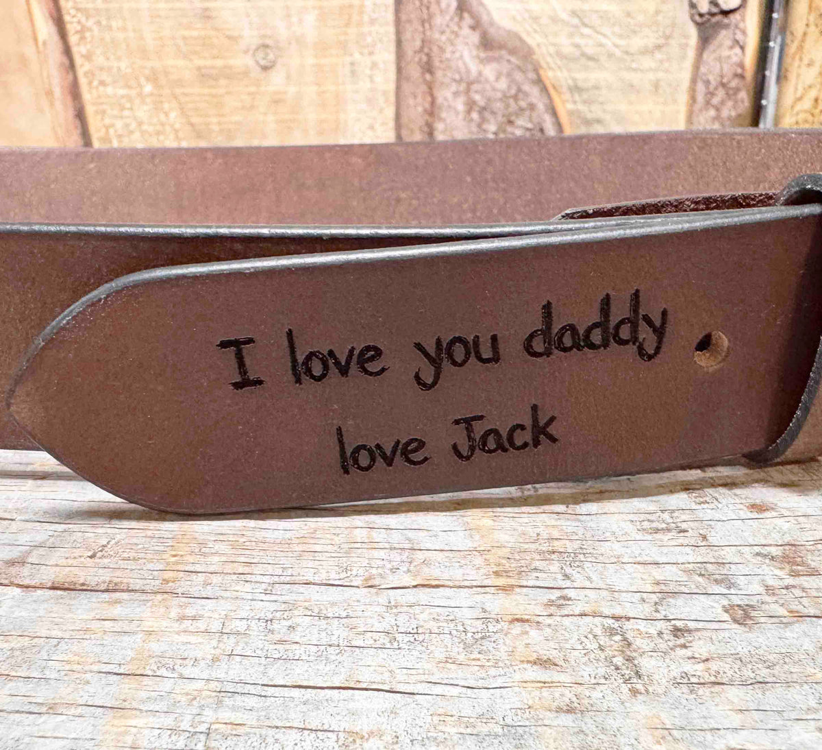 The Legacy Leather Belt Memories Made Custom
