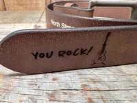 The Legacy Leather Belt Memories Made Custom