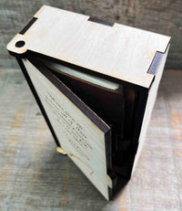 Custom Laser Cut Wooden Boxes - Memories Made Custom