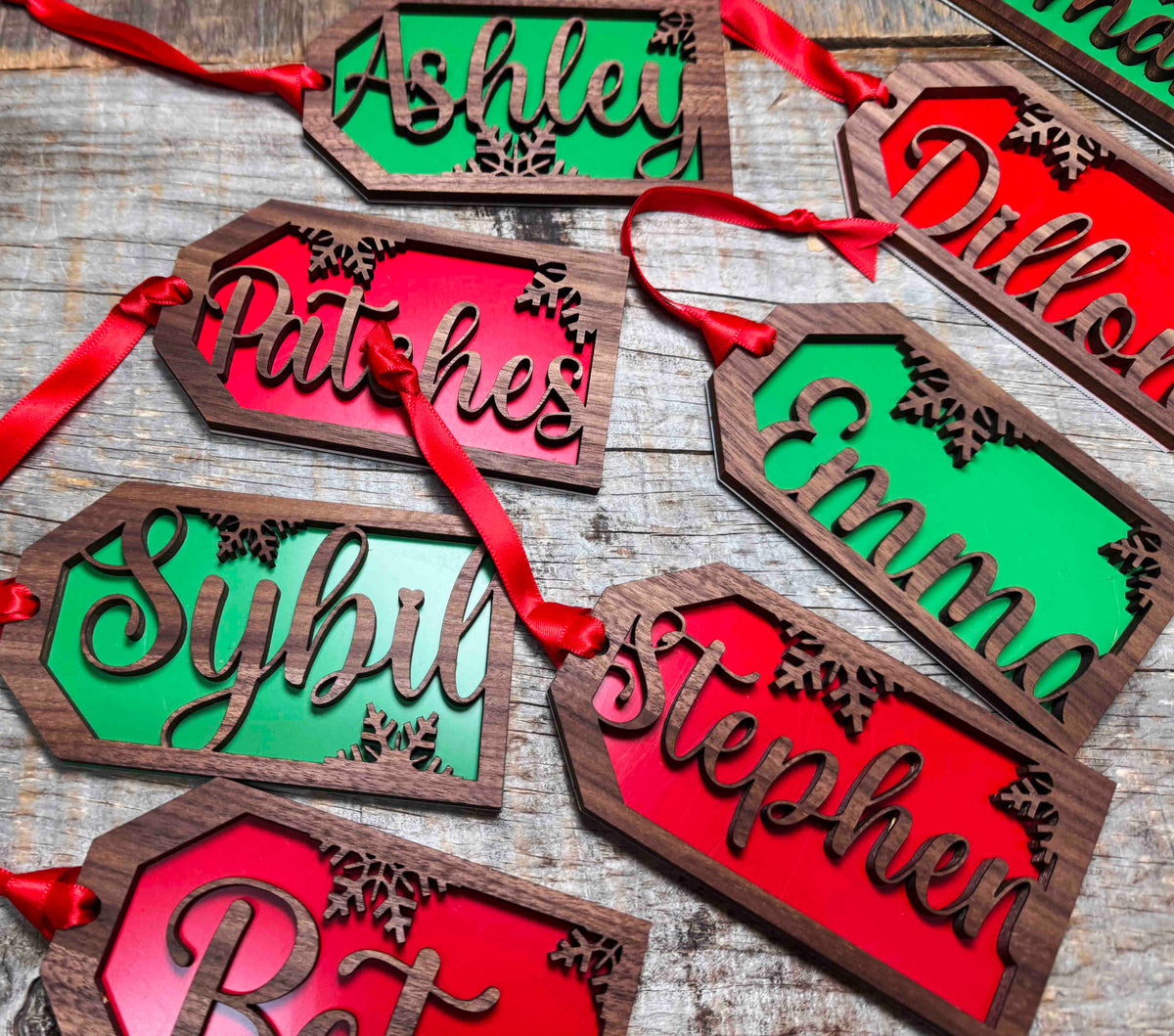 Custom Gift Name Tags - Memories Made Custom